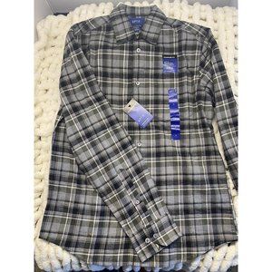 Apt.9~long sleeve dress shirt~standard fit, Untucked Fit,Ultra Soft~ Men’s Small